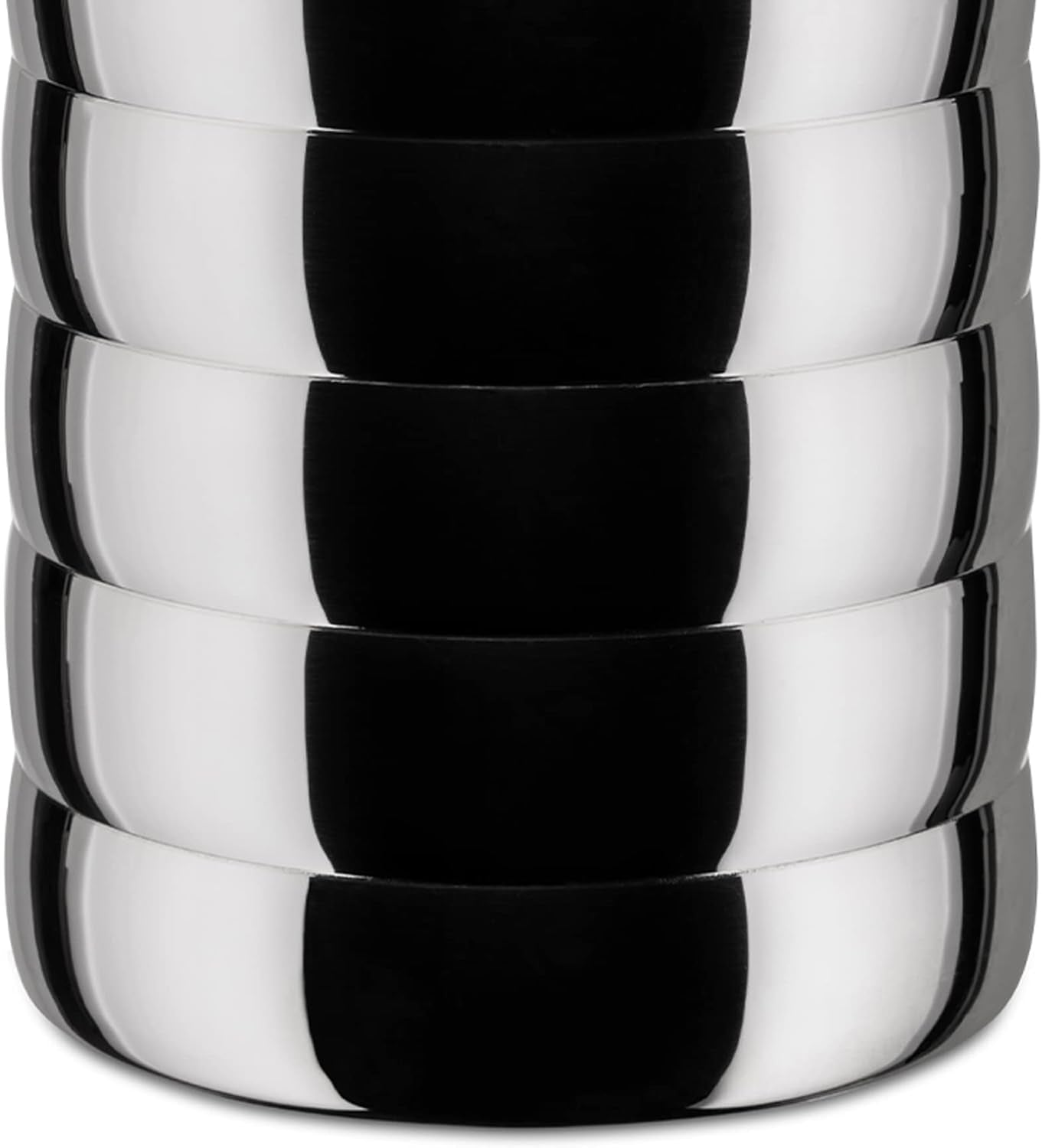 Alessi Kalistò 2 CB02 - Barattolo da cucina in acciaio inox 18/10 con pomello in alluminio, 114 cl, argento Contenitori per alimenti Naty Shop