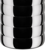 Alessi Kalistò 2 CB02 - Barattolo da cucina in acciaio inox 18/10 con pomello in alluminio, 114 cl, argento Contenitori per alimenti Naty Shop