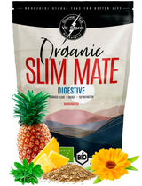 VITSTORM® Slim Tea Cardamom – Tè Yerba Mate BIO – Tè disintossicante e diuretico – 100G