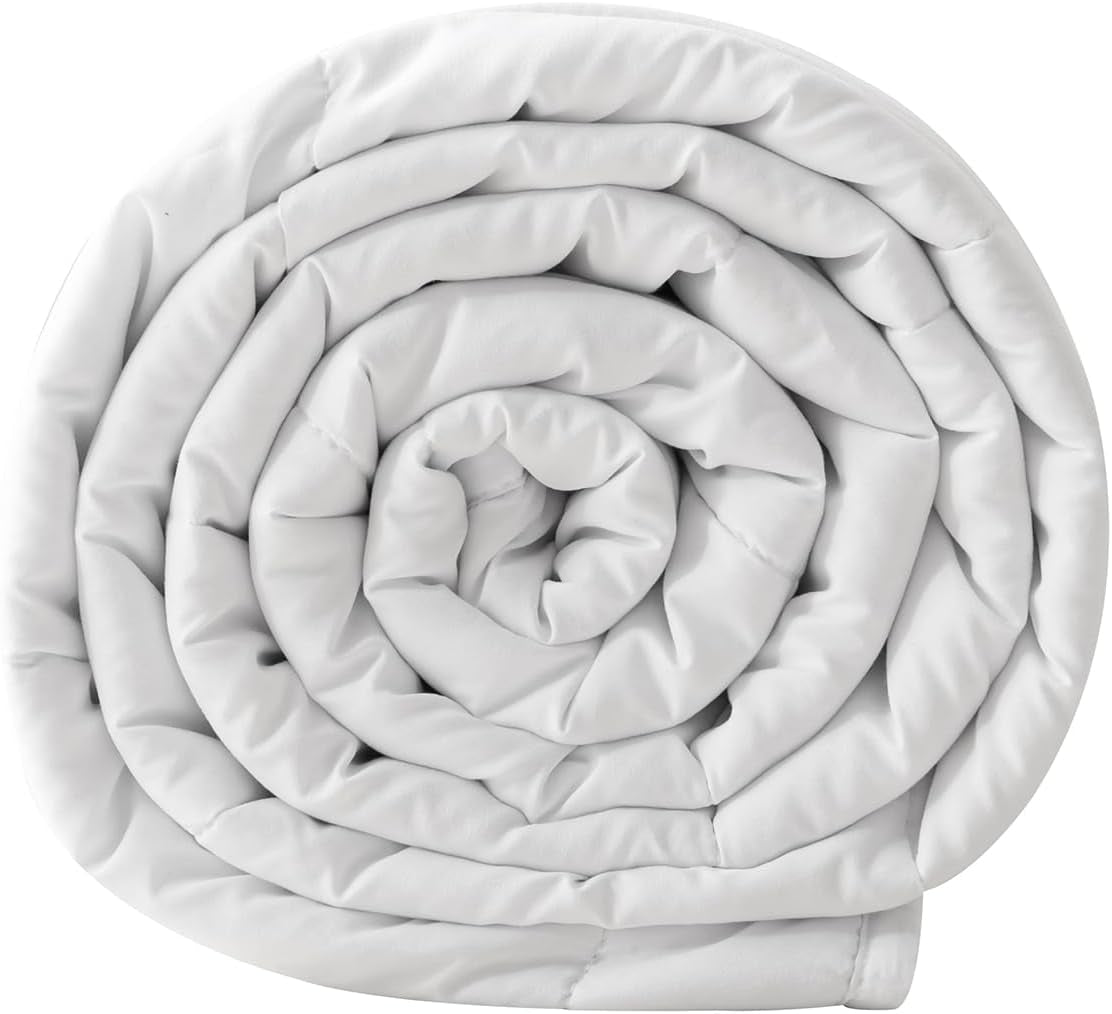 Good Nite Piumino Doppio, 4.5 Tog, Piumino Estivo, Piumino Doppio, Bianco, Trapunta, Poliestere, Morbido E Leggero E Lavabile In Lavatrice Con Fasce Angolari (Letto Matrimoniale 200 X 200 Cm) Piumini e Trapunte Naty Shop 4.5 Tog Doppio 200×200 Cm