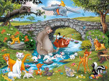Puzzle per bambini Ravensburger - 10947 Animal Friends Family - Puzzle Disney per bambini dai 6 anni, con 100 pezzi in formato XXL Puzzle Naty Shop