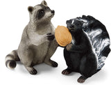 Schleich 42532 Divertimento intorno alle noci, Da 3 anni, WILD LIFE - Set da gioco, 6 pezzi Action figures Naty Shop