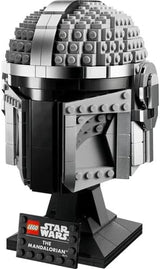 Modello di casco mandaloriano LEGO Star Wars, collezione di decorazioni per la stanza e un meraviglioso regalo per adulti, kit, uomini, donne, madre, padre, idea regalo da collezione 75328 Set di costruzione Besuche den LEGO-Store