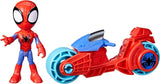 SPIDEY e I SUOI FANTASTICI AMICI Marvel Spidey Motocicletta Giocattolo per Ragazzi e Ragazze dai 3 Anni in su Action Figures Naty Shop Moto Spidey