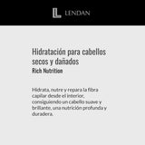 Maschera idratante per capelli - Nutrizione ricca - 500 ml - capelli secchi e danneggiati - con olio di noce del Brasile - nutre e fornisce un'idratazione intensa ai capelli, ripara Naty Shop Hair Mask