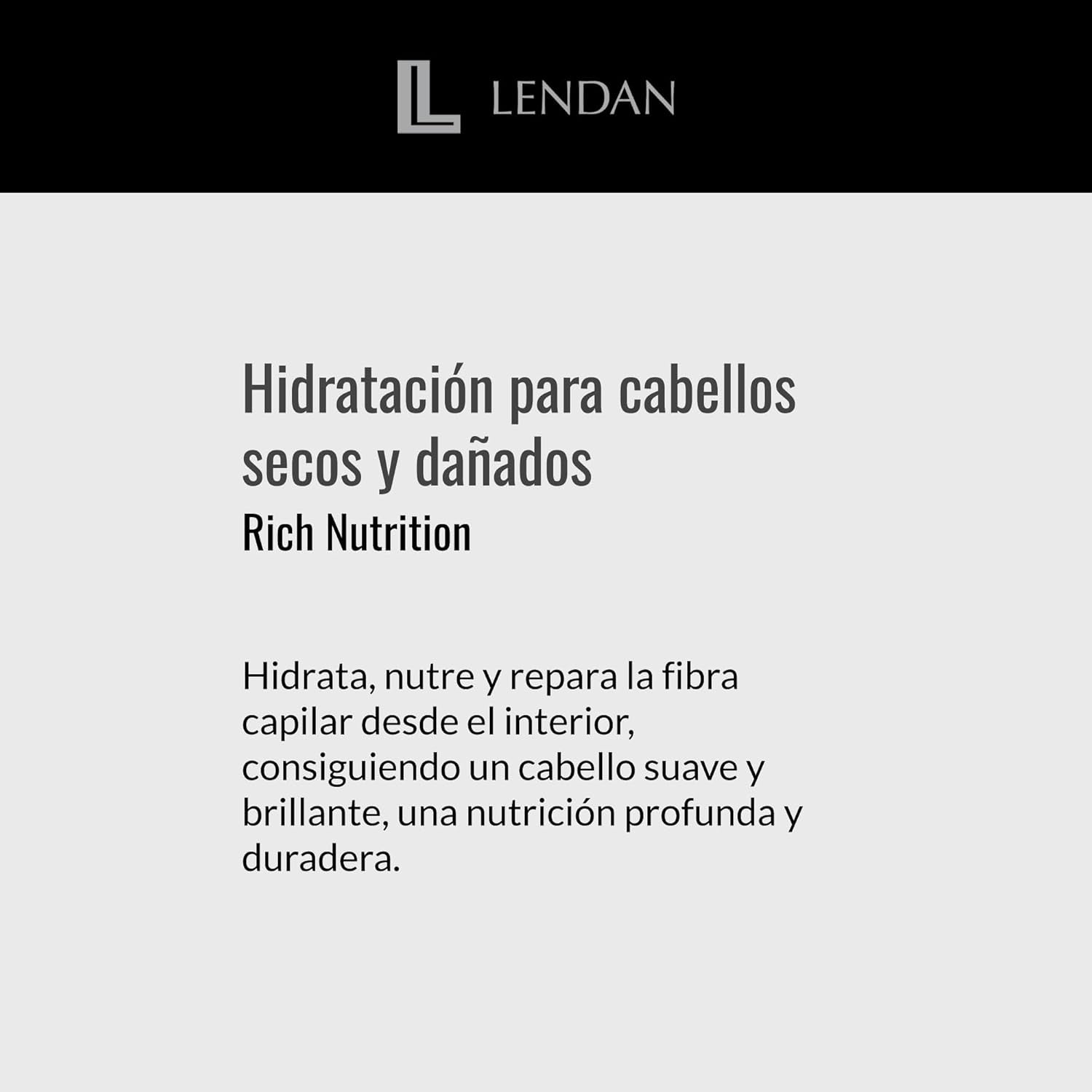 Maschera idratante per capelli - Nutrizione ricca - 500 ml - capelli secchi e danneggiati - con olio di noce del Brasile - nutre e fornisce un'idratazione intensa ai capelli, ripara Naty Shop Hair Mask