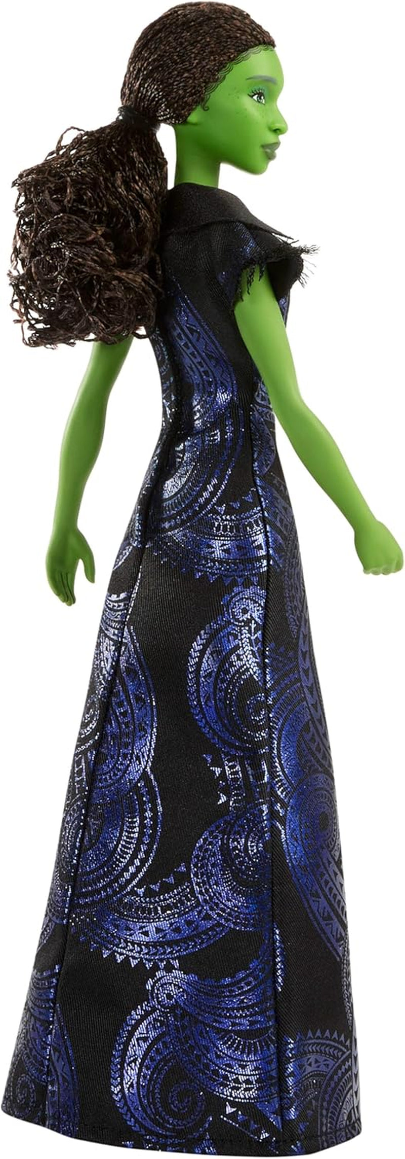 Mattel Wicked: for Good Singing Elphaba Fashion Doll della Universal Pictures con vestito staccabile ispirato al film canta "for Good" in inglese, JFM09
