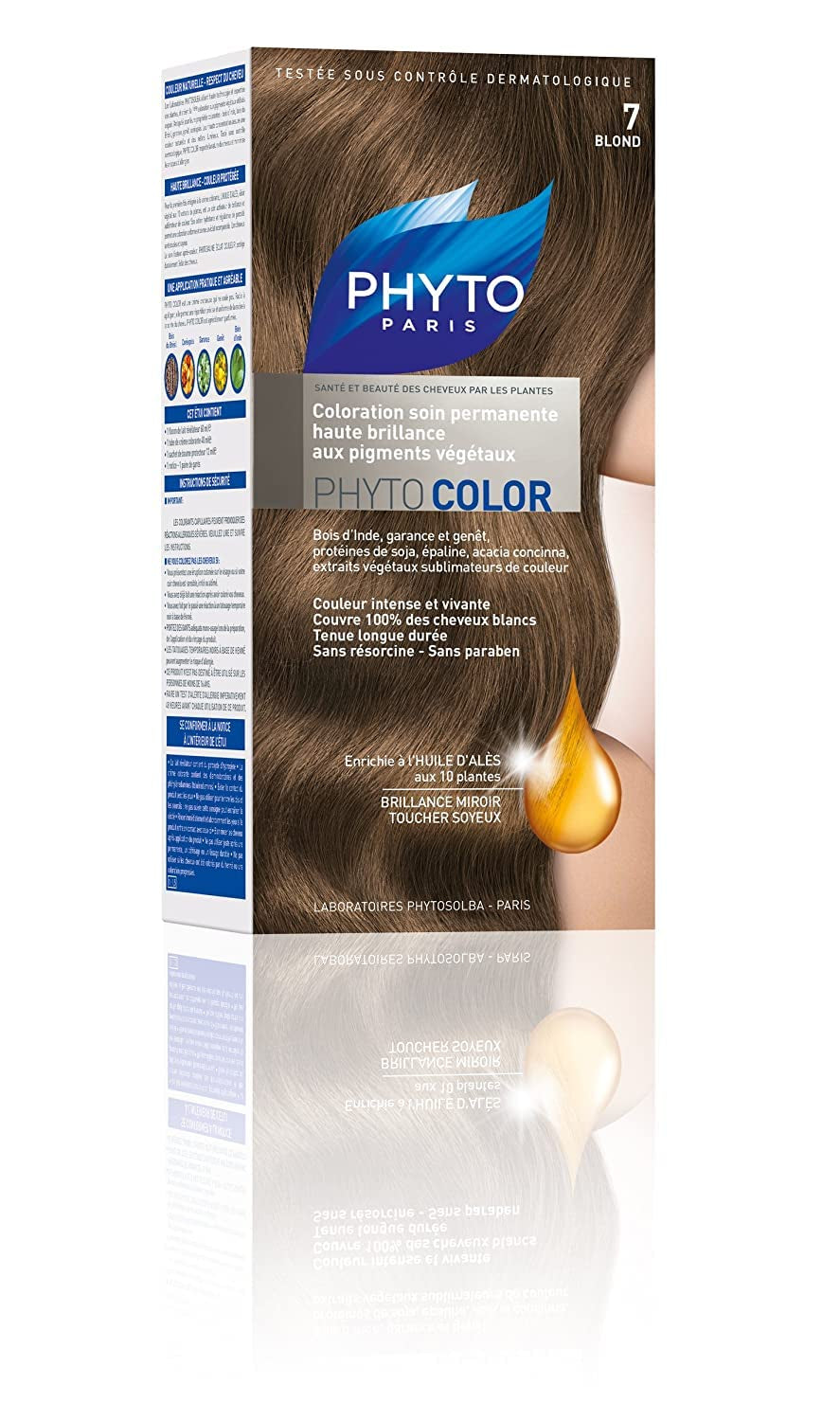 Tinta Permanente Per Capelli, 5.3 Tintura Per Capelli Castano Chiaro Dorato Naty Shop Nero