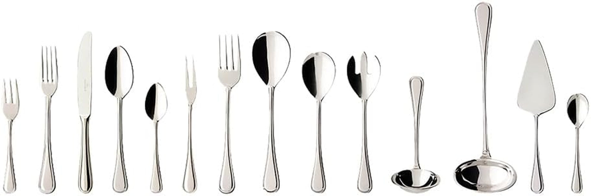 Villeroy And Boch Neufaden Merlemont Posate fino a 12 persone, 70 pezzi, acciaio inox Kitchen Naty Shop