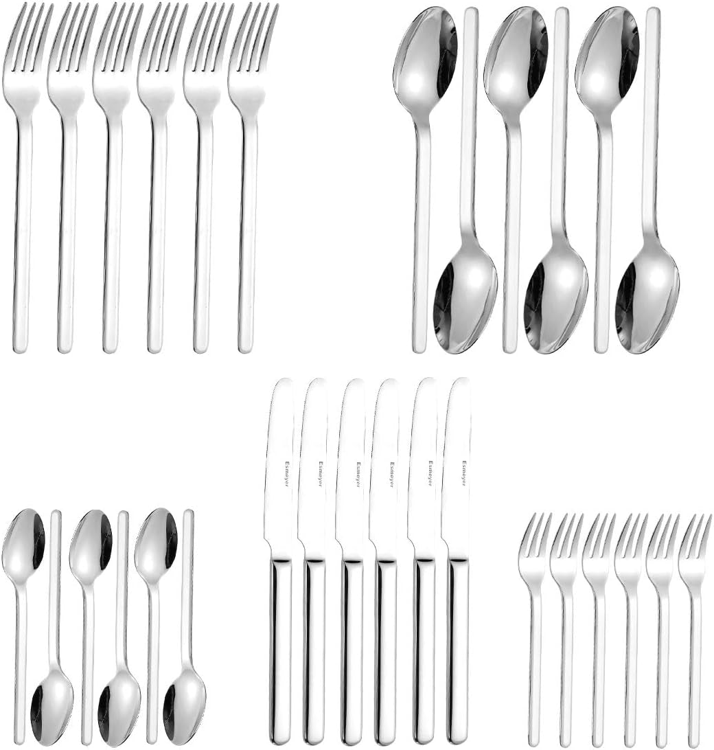 Set posate Bettina lucide lucide 30 pezzi Kitchen Naty Shop