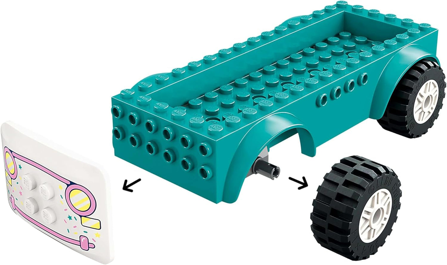 LEGO Friends Heartlake City Furgone dei gelati Set da gioco con 2 personaggi e un coniglietto Set da costruzione per bambine di 4 anni Personaggio giocattolo Minifigure Giocattolo da costruzione 42644 Set da costruzione Acquista il negozio LEGO