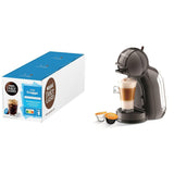 NESCAFÉ DOLCE GUSTO MINI ME by KRUPS nero/antracite automatico Kaffeekapselmaschine mit NESCAFÉ Dolce Gusto Iced Frappé, confezione da 3 (3 x 16 porzioni)