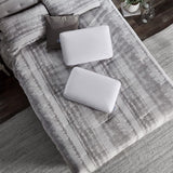 Sealy Essentials Cuscino in memory foam standard bianco 2 pezzi Naty Shop Cuscini standard