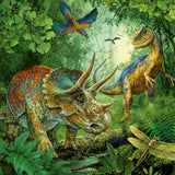 Ravensburger Puzzle per Bambini - 09317 Il Fascino dei Dinosauri - Puzzle 3X49 Pezzi per Bambini dai 5 Anni in su Puzzle Naty Shop