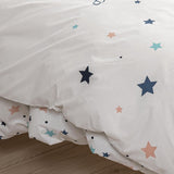 Set biancheria da letto per bambini, reversibile, Stars Bedding - bambini Naty Shop