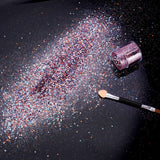 Howaf 12 scatole glitter per unghie viso corpo pennello glitter trucco glitter per unghie occhi labbra capelli decorazione del corpo Halloween Natale Festival mascherata accessori per il trucco