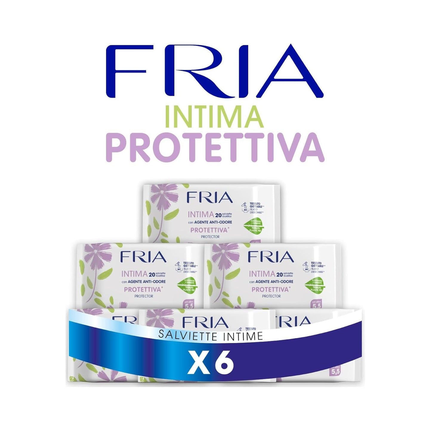 Salviette intime per uso intimo, Inibitore di odori, Testate ginecologicamente, Carta igienica, Dermatologicamente testate, Confezione risparmio da 120 salviette