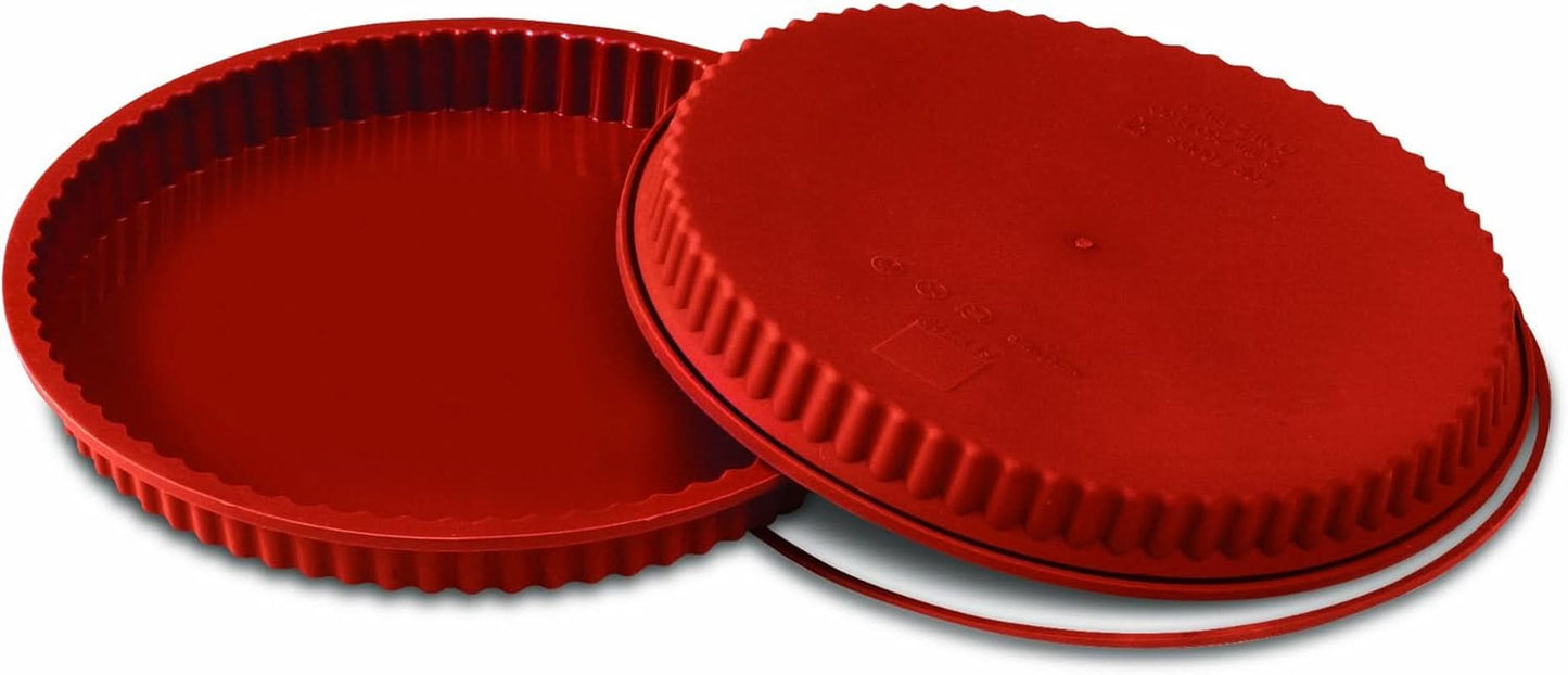 Silikomart SFT426 CROSTATA, Colore Terracotta Cucina Naty Shop 28 Cm