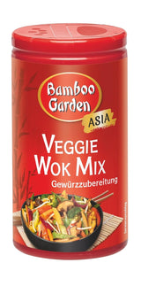 Bamboo Garden - Veggie Wok Mix Würzmischung | Ingredienti vegani e naturali | 40 g nella dose