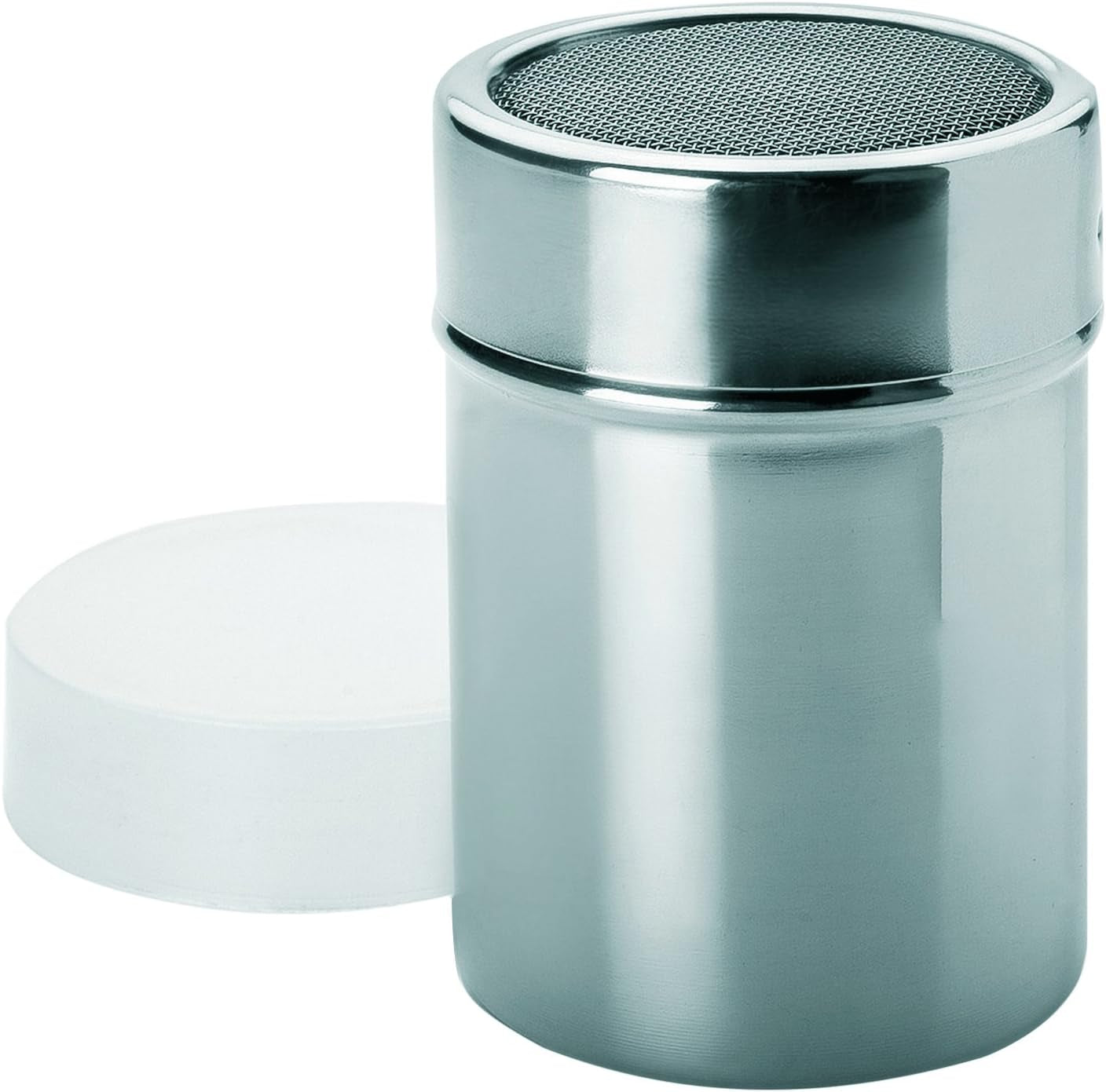 Agitatore con rete 7x7x10 cm, acciaio inossidabile, argento, 7 x 7 x 10 cm