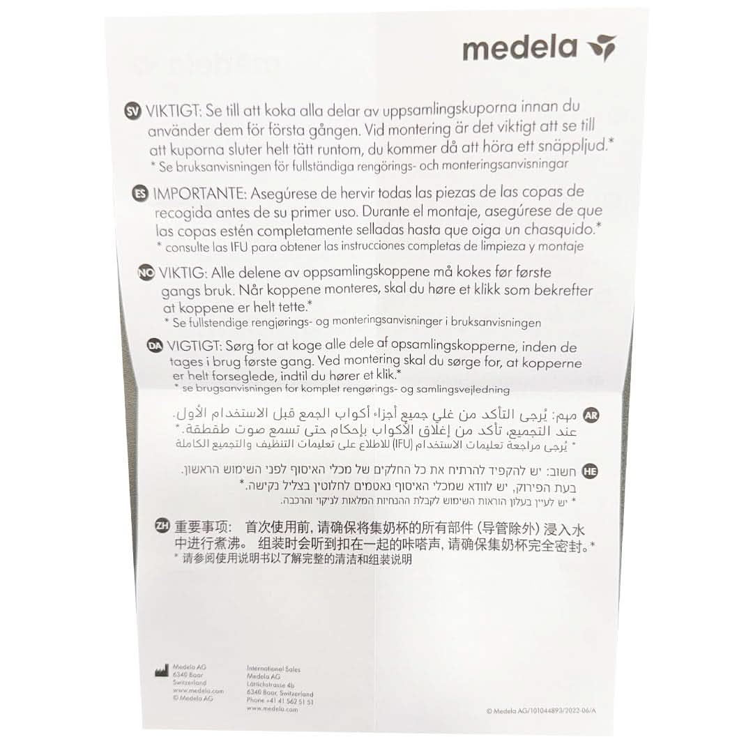 Proteggi seno Medela, senza BPA Accessori Alimentazione e Allattamento Bebe Naty Shop