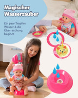 BABY Born Emma - bambola baby 43 cm - 10 funzioni inclusi accessori e materasso - Funziona completamente senza batterie - Adatto a bambini dai 3 anni in su