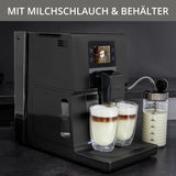 Macchina per caffè espresso completamente automatica Krups Intuition Preference con funzionamento simile a uno smartphone, touch screen a colori da 3,5", tecnologia Smart Slide, sistema di illuminazione intuitivo, 11 bevande, contenitore del latte, EA873810