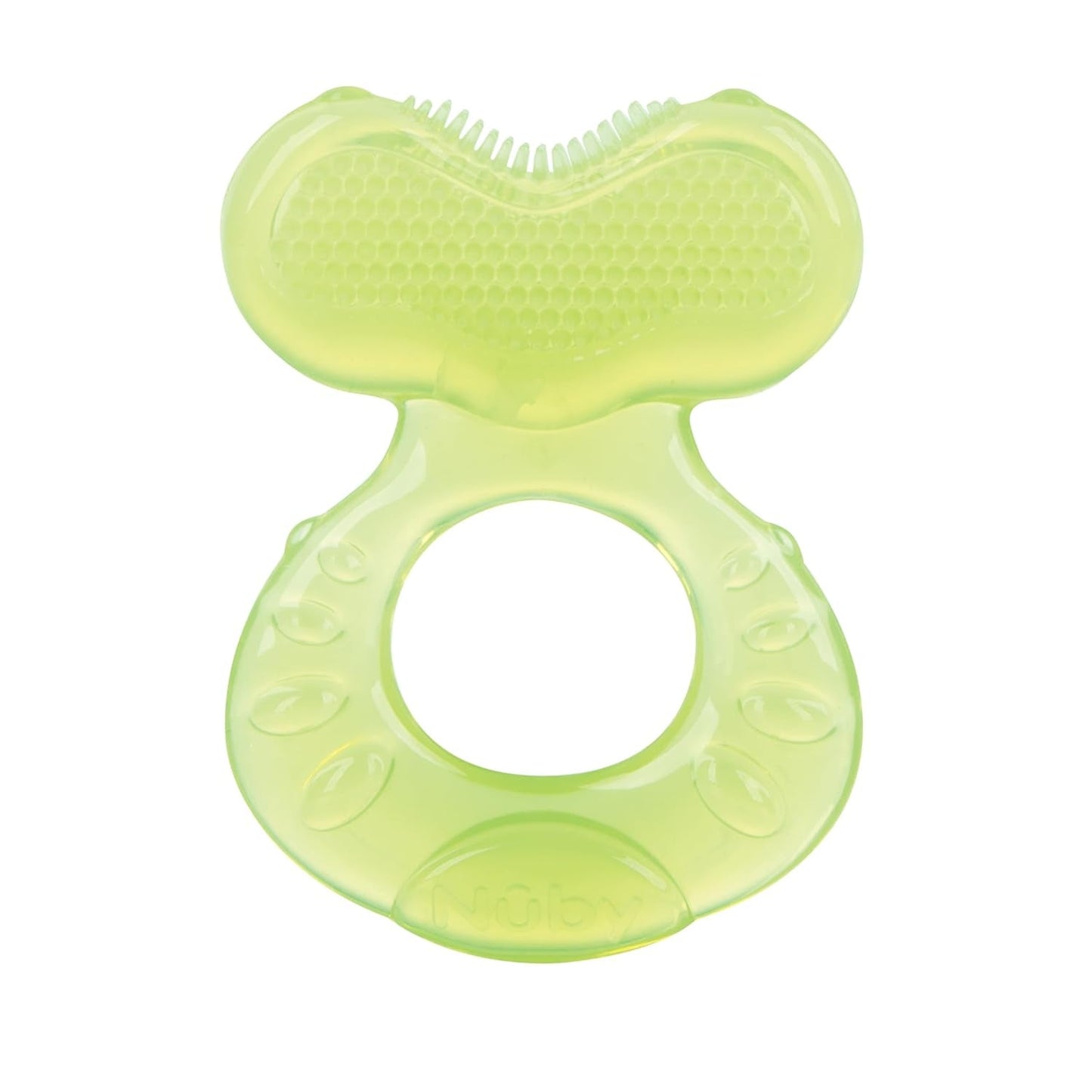 Nuby - Anelli per la dentizione a 3 fasi - 3 Anelli per la dentizione per la stimolazione delle gengive e il sollievo dal dolore della dentizione - Giocattolo per la dentizione del bambino - Senza BPA - 3+ mesi