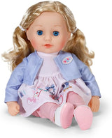 BABY nata Sophia Rose - bambola morbida da 36 cm - Bambola con capelli biondi di alta qualità e occhi assonnati - Adatta a bambini da 1 anno