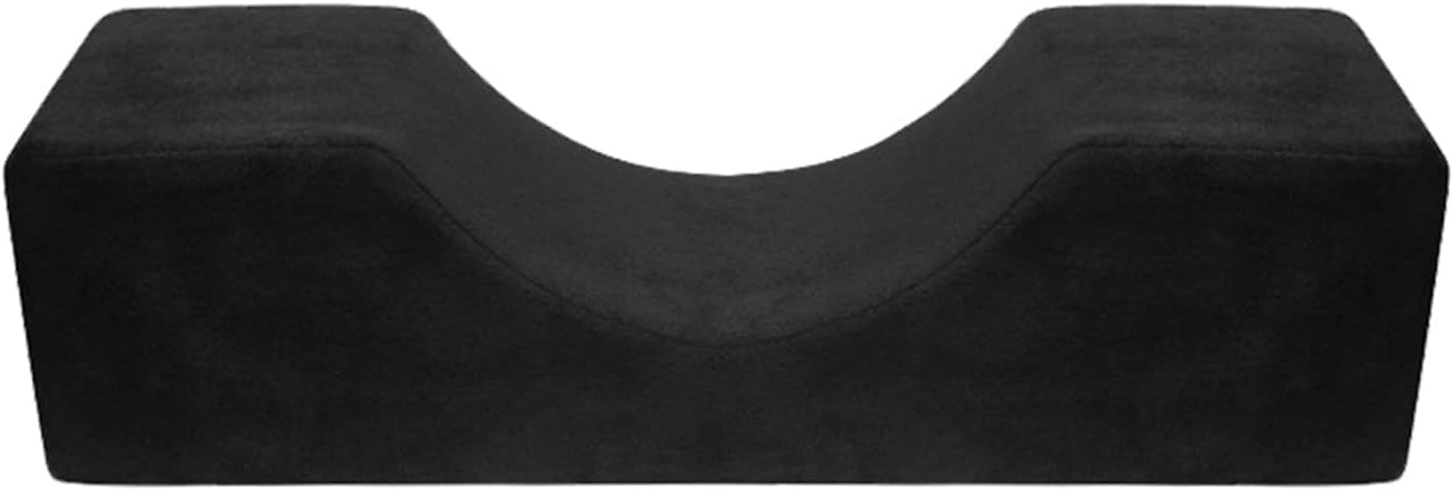Deciniee Cuscino per ciglia a forma di U: Cuscino ergonomico per collo Cuscino per ciglia - Cuscino in flanella Cuscino per estensione ciglia per salone di bellezza domestico Cuscini ortopedici cervicali Naty Shop Nero