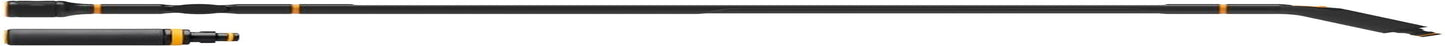 Fiskars Set di tubi dell'acqua per ruota idraulica con 2 connettori per tubo e connettore per rubinetto, misura universale, livello di rigidità torsionale 4 (di 5), 1,8 m, Ø1,3-1,5 cm (1/2-5/8"), Nero/Arancione/Blu, 1057621