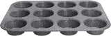 Pure Roq Muffinform Für 12 Muffin, Alluminio, Schwarz Stampi e teglie Naty Shop Muffin-Blech