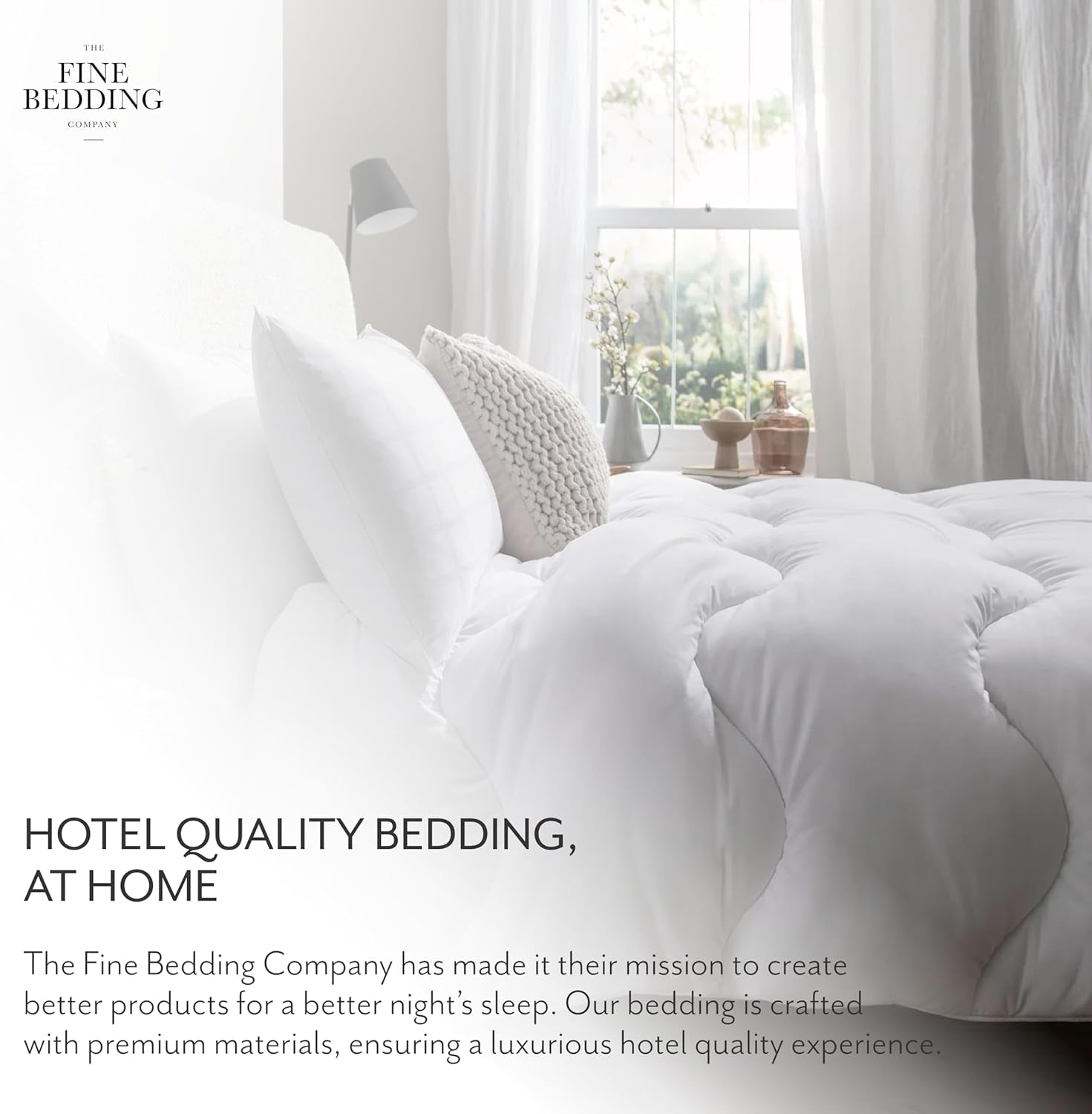 Piumino Allergy Defence, 4.5 Tog, realizzato con materiali riciclati, anallergico e ipoallergenico, letto Super King Size Piumini e Trapunte Naty Shop