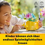 Set di irrigatori floreali 3 in 1 LEGO Creator, decorazione per la cameretta dei bambini, costruisci un irrigatore con un mazzo di fiori, stivali di gomma o 2 uccellini giocattolo, regalo creativo per ragazze e ragazzi di 8 anni 31149 Set da costruzione Besuche den LEGO-Store