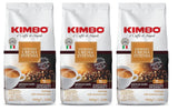 3x Caffè in Grani Espresso Crema Intensa, Tostatura Media Scura, Caffè in Grani Interi, Sacchetto da 1 kg, Caffè di Napoli