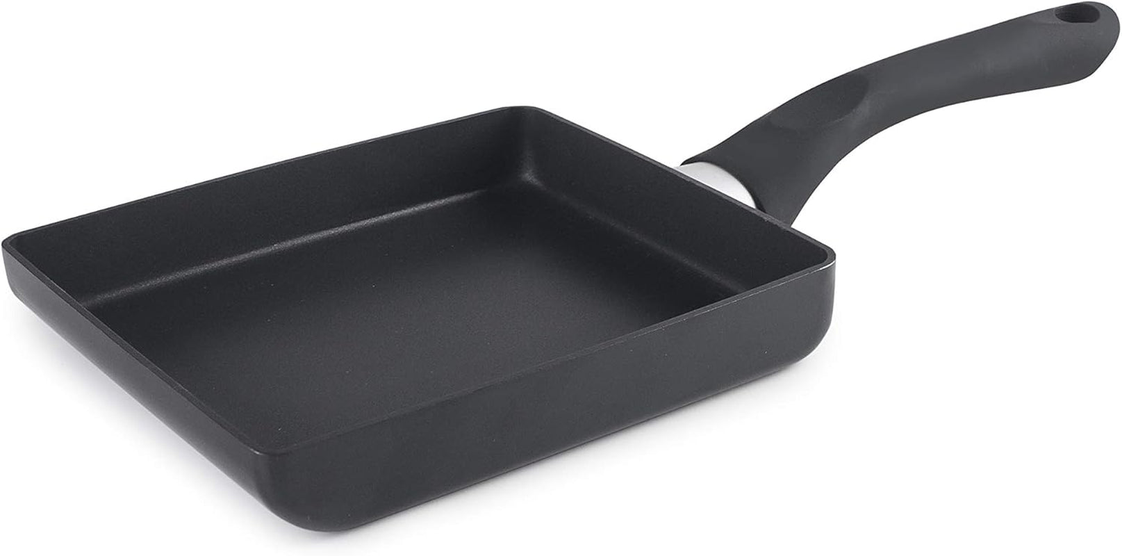 Padella Tamagoyaki Inducta, alluminio, nera, 15X18 Cm Pentole e Padelle Naty Shop