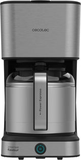 Caffettiera a goccia Cecotec Coffee 66 Drop & Thermo, 950 W, 1,2 L, 10 tazze, tecnologia ExtremeAroma, funzione antigoccia, indicatore del livello dell'acqua, filtro principale riutilizzabile, protezione dal surriscaldamento