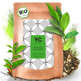 YC Yang Chai Sencha Green Tea BIO 250G - Tè giapponese sfuso al gusto di bergamotto - Tè verde giapponese originale "Dinastia Sencha" da coltivazione biologica controllata