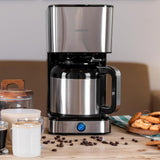 Caffettiera a goccia Cecotec Coffee 66 Drop & Thermo, 950 W, 1,2 L, 10 tazze, tecnologia ExtremeAroma, funzione antigoccia, indicatore del livello dell'acqua, filtro principale riutilizzabile, protezione dal surriscaldamento