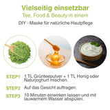 Bohyang Garden Matcha in polvere 100 g – Tè verde premium dalla Corea del Sud | Macinato finemente e ricco di tradizione | Per latte macchiato, frullati, dolci e rituali di cura personale | Polvere di matcha in sacchetto richiudibile