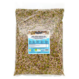 Organic Omega Seed Mix 3 kg (miscela di semi di zucca, girasole e lino), una miscela di 3 semi oleosi interi crudi, ricchi di proteine, fibre e acidi grassi omega-3