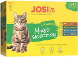 Confezione Multipack Selezione Mista in Salsa (12 x 85 g) | Adulto | Cibo umido premium in salsa per gatti ormai cresciuti Multipack mito 4 Sorten | Ohne Konservierungsmittel | Confezione da 12