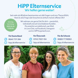 HiPP 2 Latte di proseguimento biologico (4 x 600 g), dopo 6 mesi, con Omega-3 (DHA, ALA), calcio e amido biologico di facile preparazione, della migliore qualità biologica
