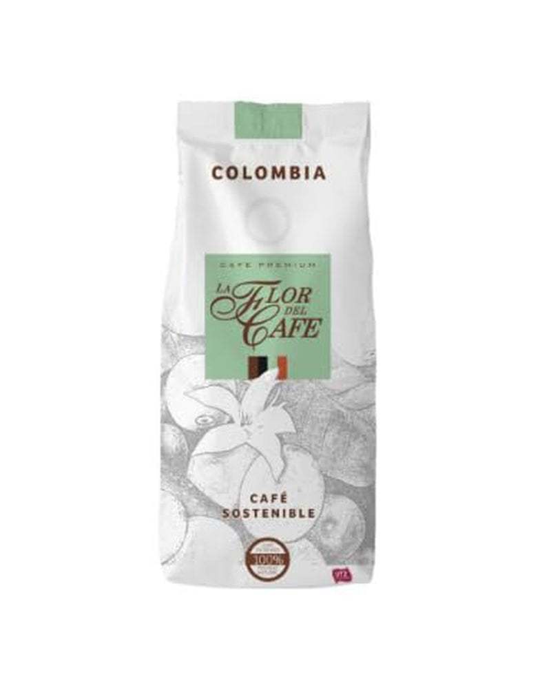 Caffè colombiano in grani, 100% arabica, certificato UTZ, agricoltura sostenibile, aroma intenso, confezione economica da 10 pezzi