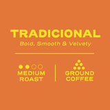 Caffè tostato e macinato, brick da 17,6 once