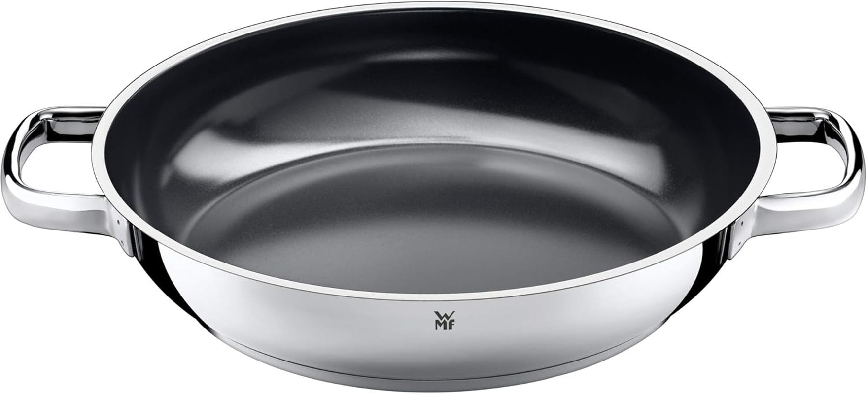 WMF Durado teglia/arrostiera 28 cm induzione, acciaio inossidabile rivestito in Cromargan, rivestimento in ceramica, resistente al forno Pentole e Padelle Naty Shop Default Title