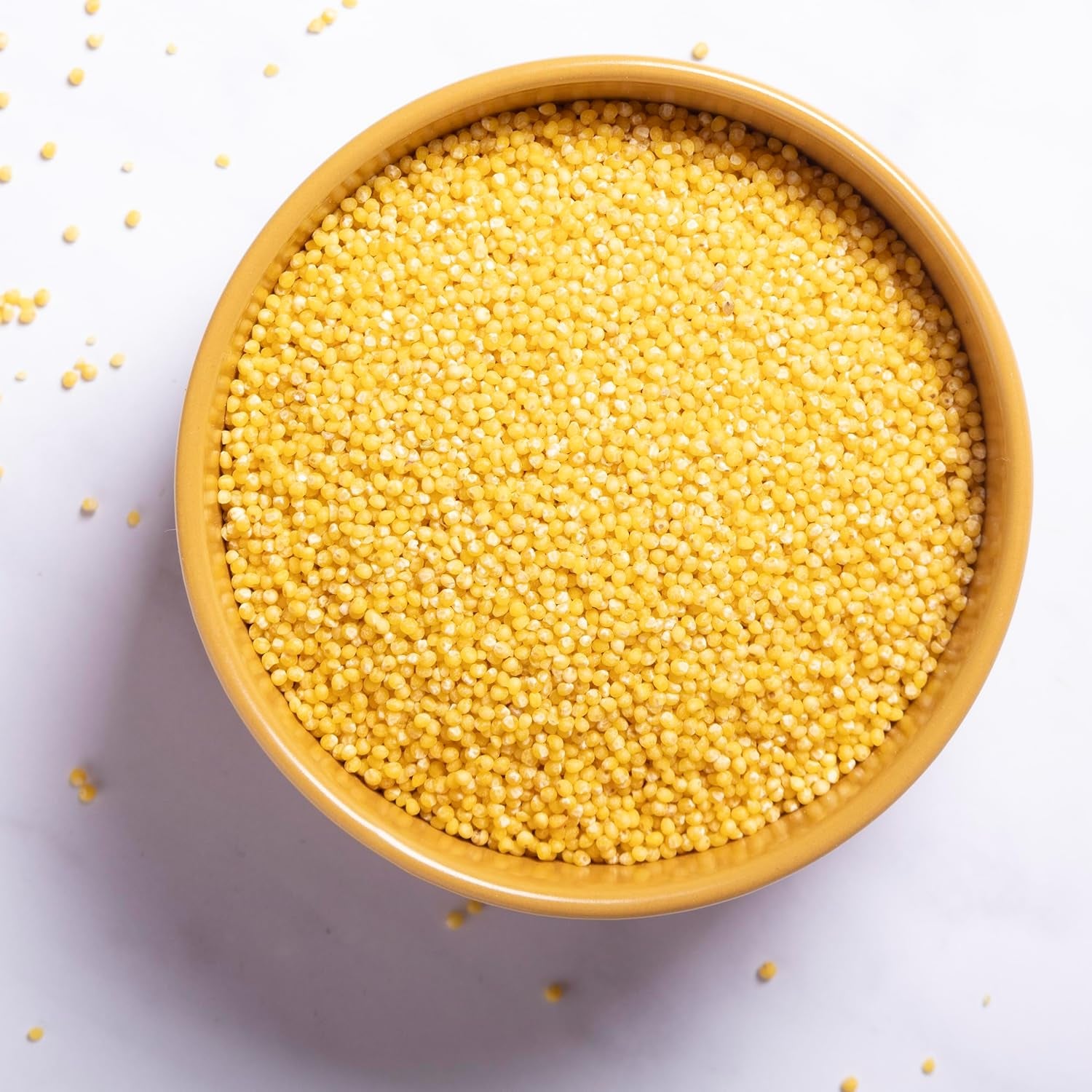 Miglio biologico Integrale Terra 2 kg | Non OGM | Vegano | Ricco di fibre | Certificato biologico