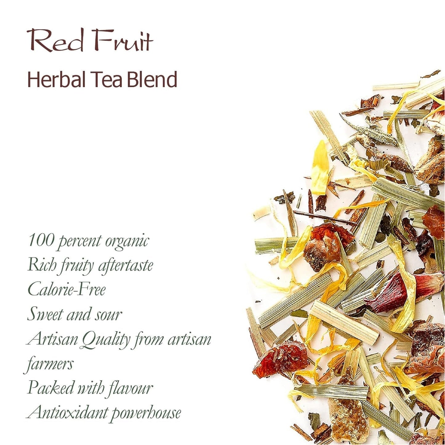 Miscela di tisane e frutta biologica - Tisana 100% naturale dal gusto intenso dei frutti rossi - Infusi alla frutta Infusi alla frutta biologici Infusi alla frutta sfusi Infusi alla frutta sfusi Infusi alla frutta invernale