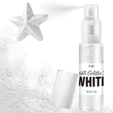 Spray commestibile glitter - Glitter commestibili 22G, polvere glitter commestibile per bevande, decorazioni per torte, macarons - Polvere glitter colorante alimentare, glitter commestibile per cocktail, muffin (Rosa)