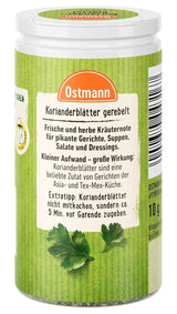 Ostmann - Foglie di coriandolo, 10 grammi Condimente Naty Shop